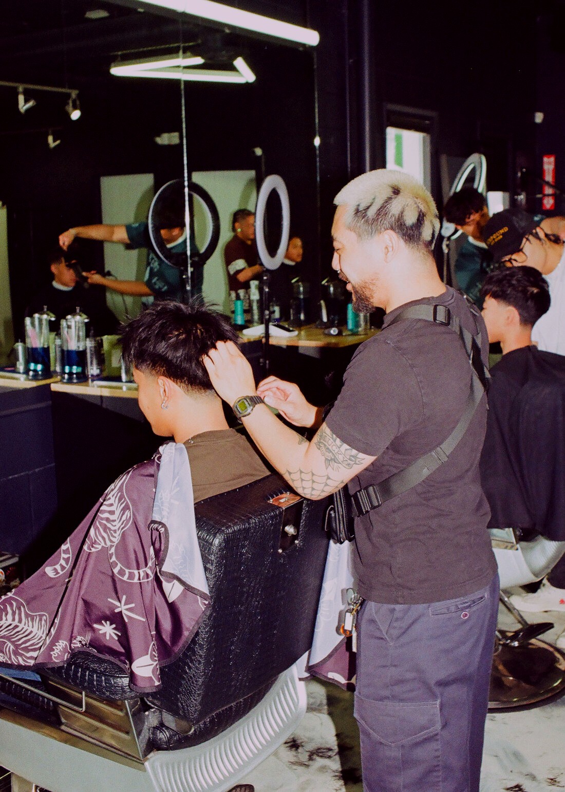 Precision work at Compound Cut Club